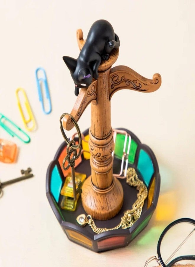 ستوديو جيبلي استوديو جيبلي - خدمة توصيل كيكي - شجرة جيجي الزجاجية الملونة، تمثال بنيليك - Image 4